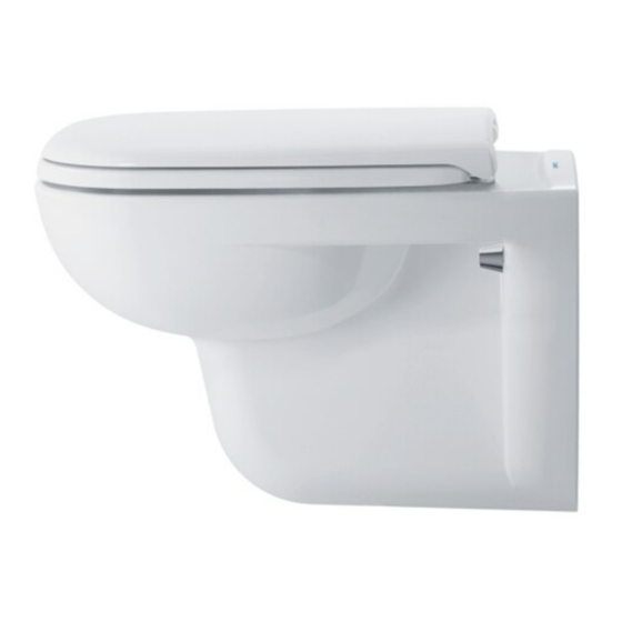 DURAVIT D-Code 0067390000 Instrucciones De Montaje