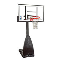 Spalding NBA Platinum Helix Lift Portable Manual Del Propietário