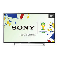 Sony BRAVIA KDL-40W607B Manual De Instrucciones