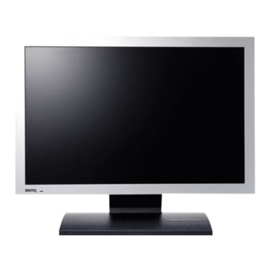 BenQ FP92W a Manuales