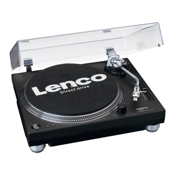 Lenco L-401 Manual De Usuario