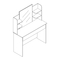 Muebles de Interior CASARIA Lucia CAST108 Manual De Instrucciones