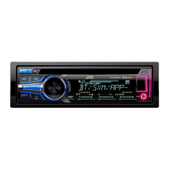 JVC KD-AR959BS Manual De Instrucciones