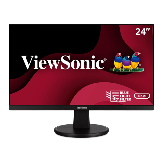 ViewSonic VA2447-mh Guia Del Usuario