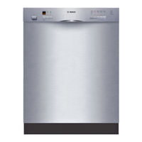 Bosch SHE44C Manual De Uso Y Cuidado