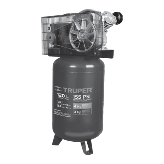 Truper COMP-120LV Guia De Inicio Rapido