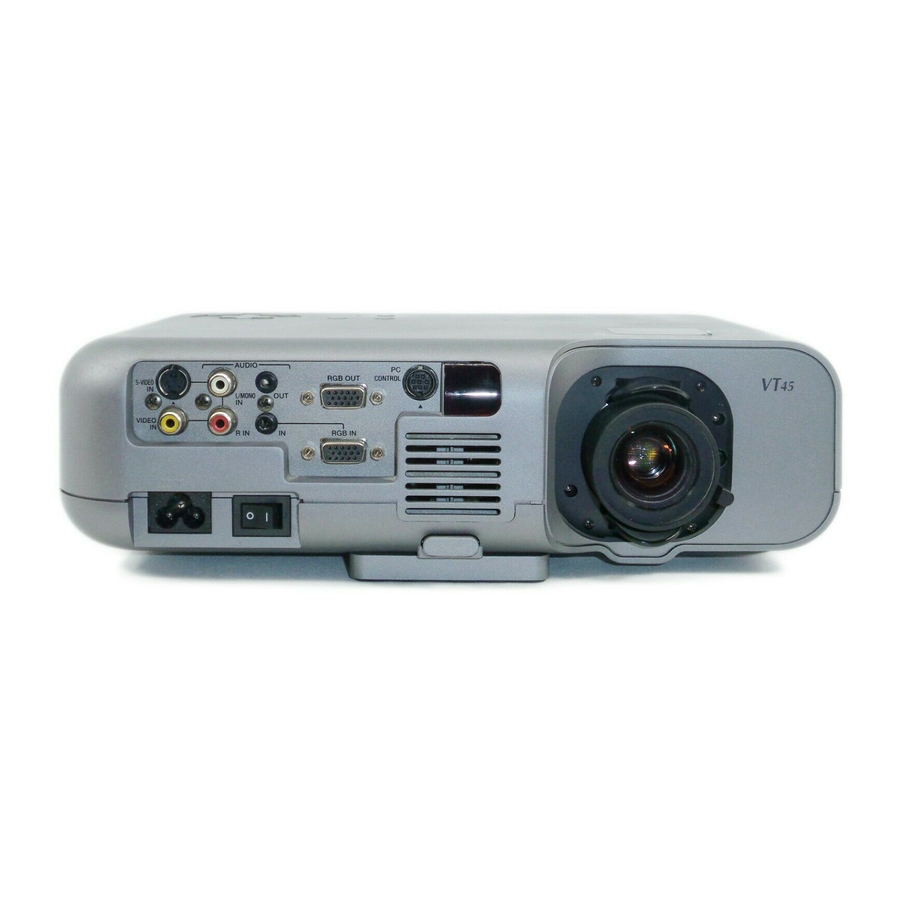 NEC VT45 Manual De Uso