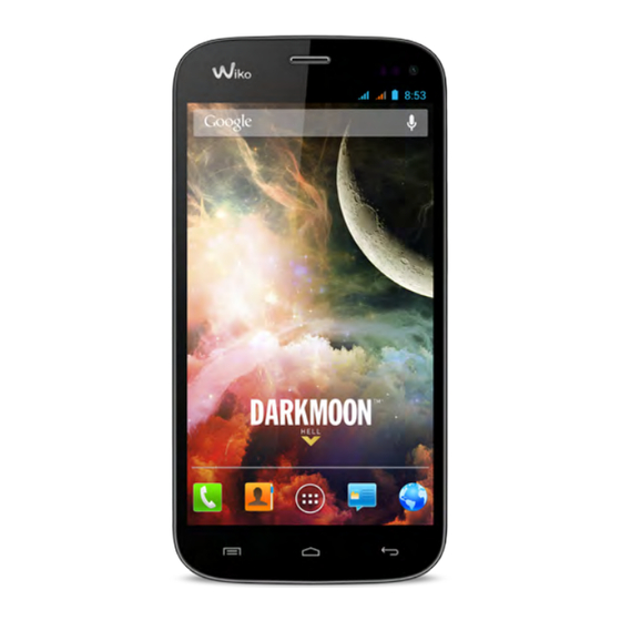 Wiko Darkmoon Guía Rápida