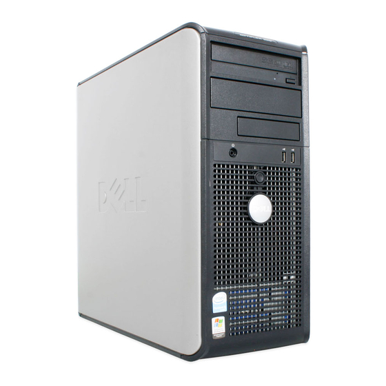 Dell OptiPlex 740 Guia Del Usuario