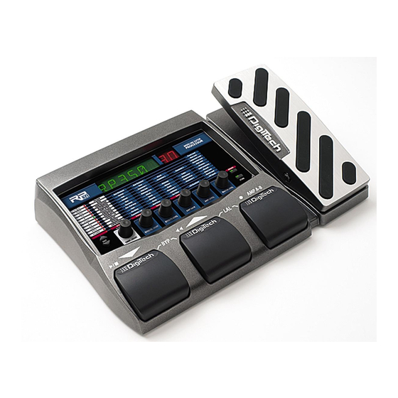 DigiTech RP 350 Manual De Instrucciones