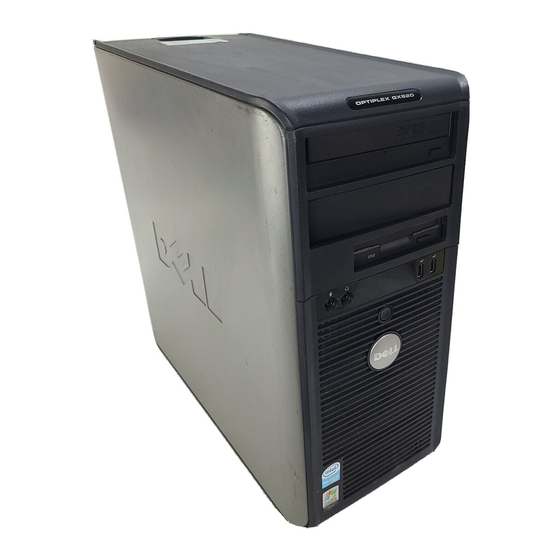 Dell OptiPlex 740 Guía De Referencia Rápida