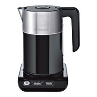 Bosch Styline TWK86 Serie Manual De Usuario