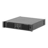 the t.amp TSA 2200 Manual De Instrucciones