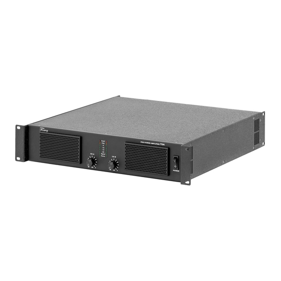 the t.amp TSA 1400 Manual De Instrucciones