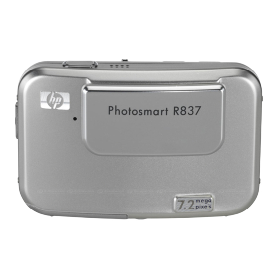 HP Photosmart R837 Guia Del Usuario