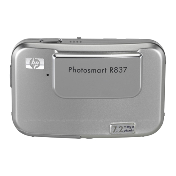 HP Photosmart R837 Guia De Inicio Rapido