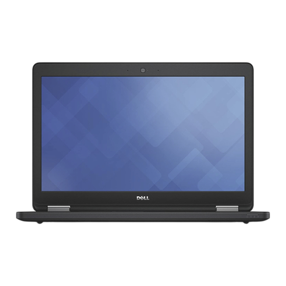 Dell Latitude E5550 Manual Del Propietário