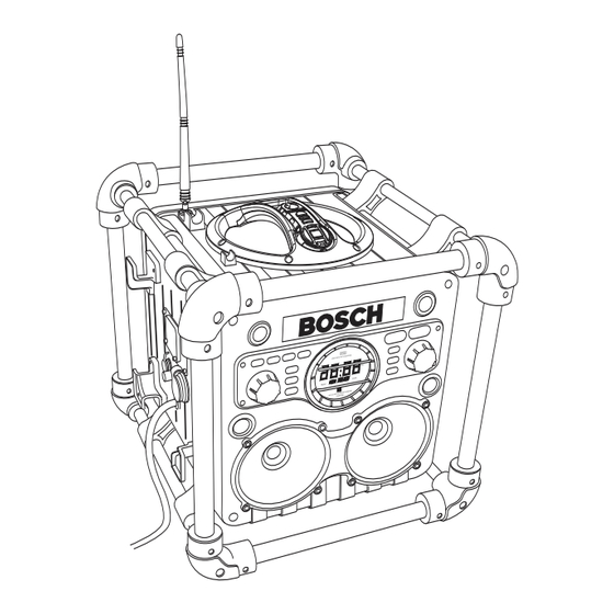 Bosch PB10-CD Instrucciones De Funcionamiento