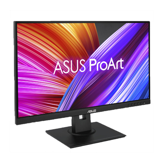 Asus PA278QEV Serie Guia Del Usuario