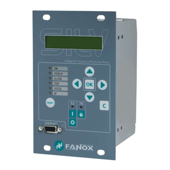 Fanox SIL-V Manual De Usuario
