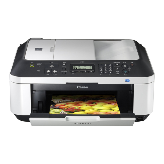 Canon PIXMA MX340 Guía De Inicio