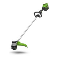 GreenWorks Tools GD60LT Manual Del Operario