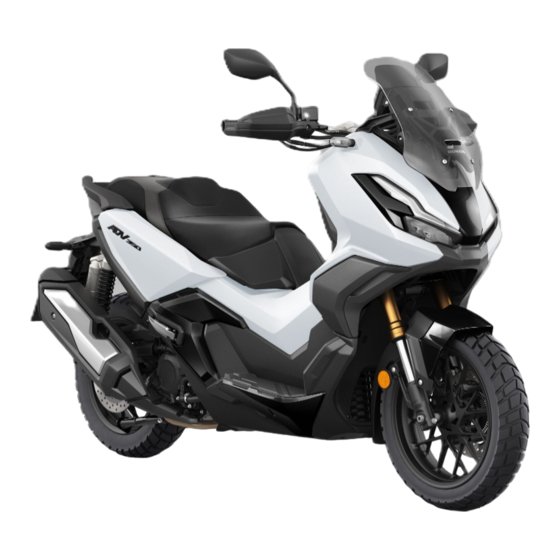 Honda ADV350A 2021 Manual Del Propietário