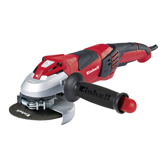 EINHELL TE-AG 125 CE Manual De Instrucciones