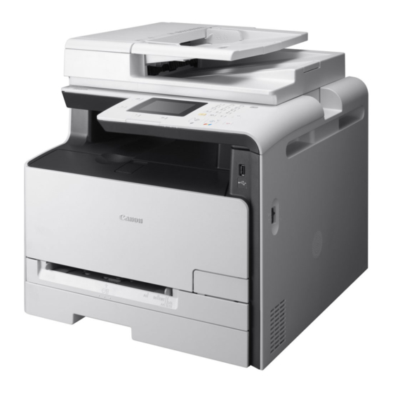 Canon MF8580Cdw Manual Del Usuario