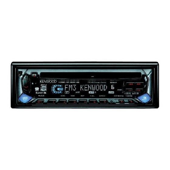 Kenwood KDC-M4524 Manual De Instrucciones