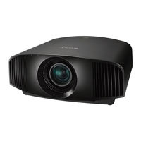 Sony VPL-VW290ES Manual De Instrucciones