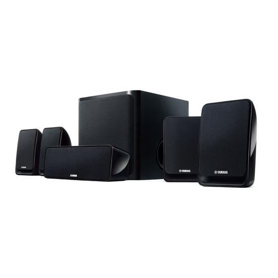 Yamaha NS-P20 Manual De Instrucciones