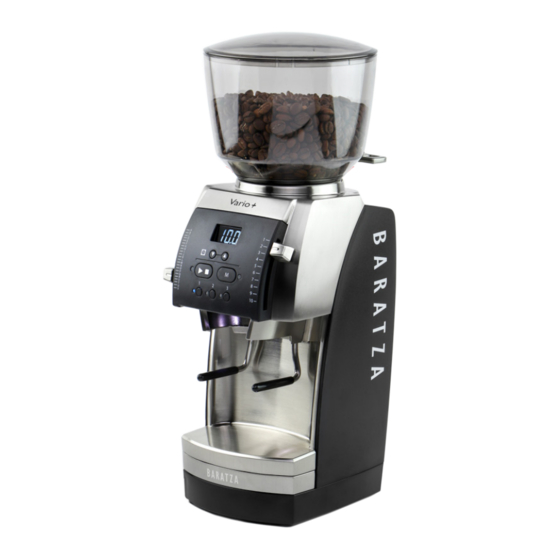 Baratza Vario+ Manual De Operaciones