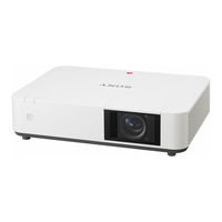 Sony VPL-PWZ10 Manual De Referencia Rápida