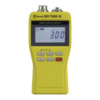 Druck DPI 705E Manual Del Usuario