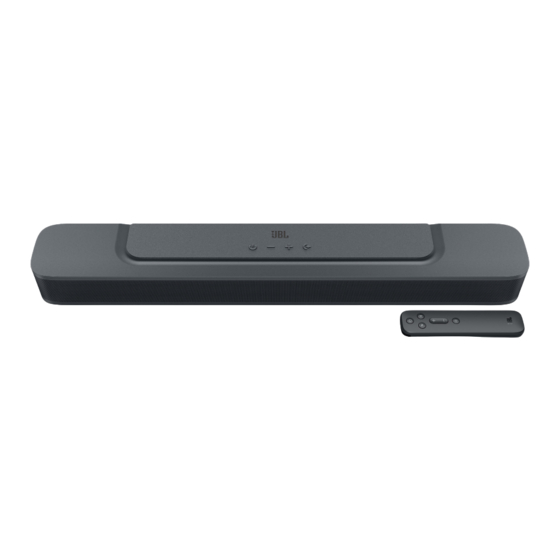 Harman JBL BAR 2.0 ALL-IN-ONE MK2 Guía Rápida De Uso