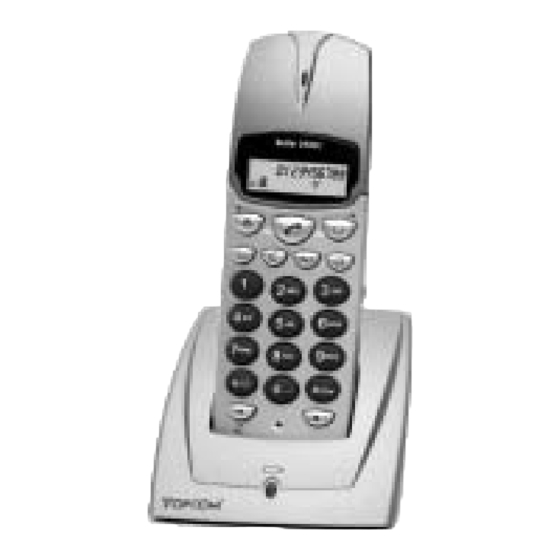 Topcom BUTLER 2900C MULTI HANDSET Manual De Usuario