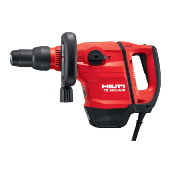 Hilti TE 500-AVR Manual De Instrucciones Original