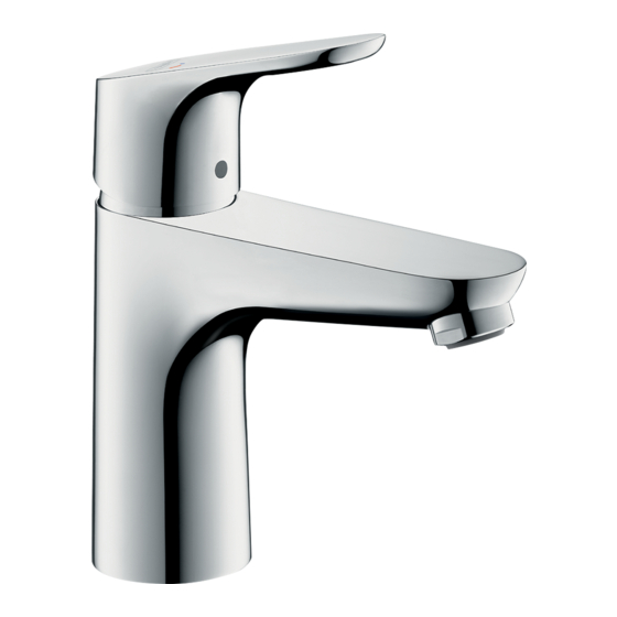 Hansgrohe Focus 100 CoolStart 31509000 Instrucciones De Montaje