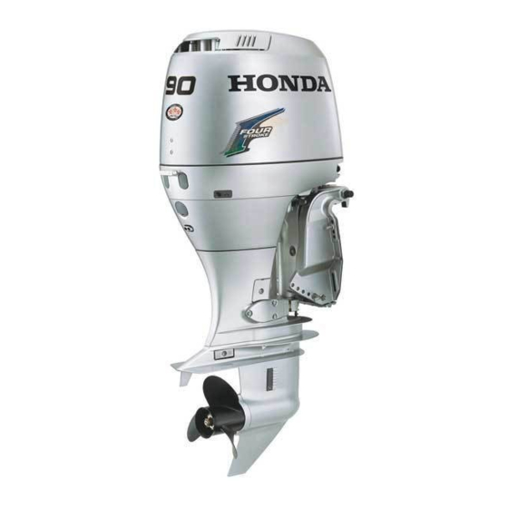 Honda BF75A Manual De Funcionamiento Y De Mantenimiento