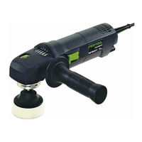 Festool RAP 80.02 E Manual De Instrucciones