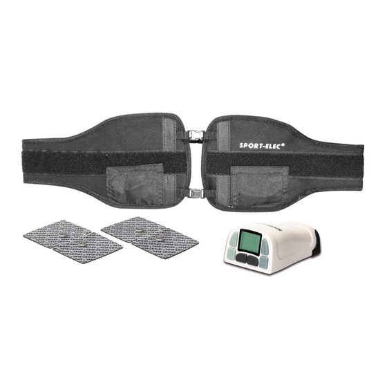 SPORT-ELEC Body control system Manual De Uso