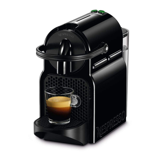 Nespresso INISSIA D40 Manuales