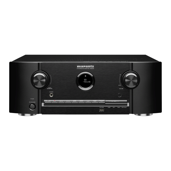 Marantz SR5006 Antes De Empezar