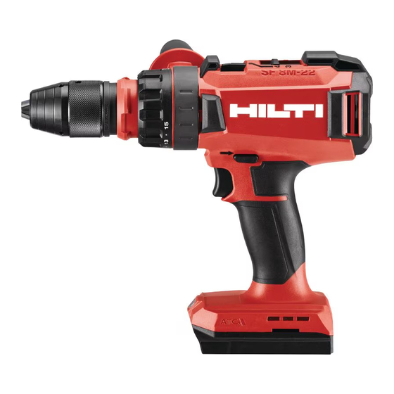 Hilti SF 8M-22 Manual De Instrucciones