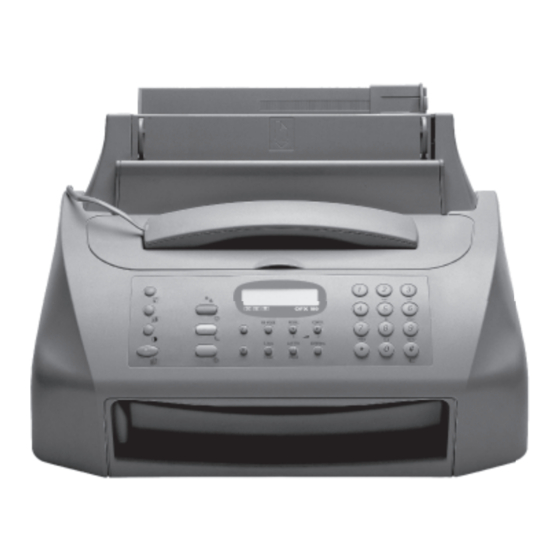 Olivetti OFX 180 Manual Del Usuario