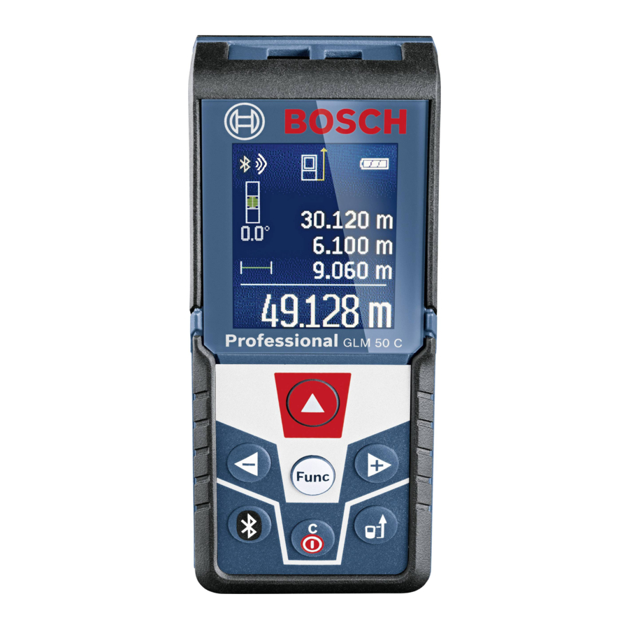 Bosch GLM 50 C Professional Manual Original