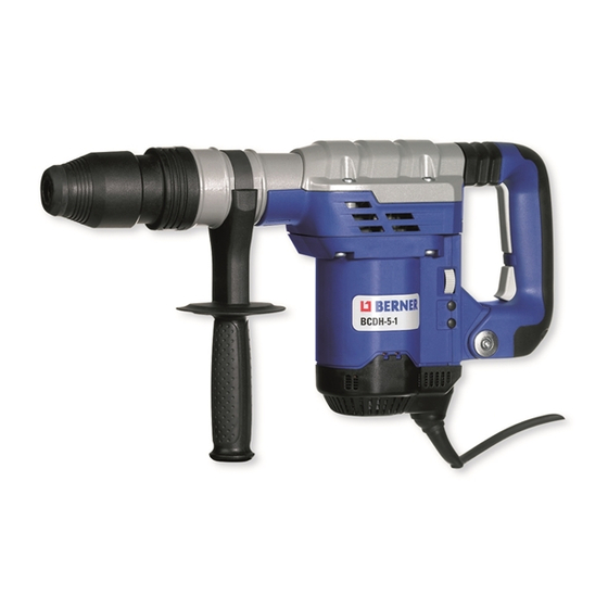Berner BCDH-5-1 Manual Original