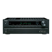 Onkyo TX-SR309 Manual De Instrucciones