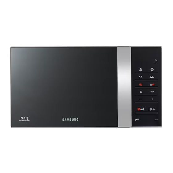 Samsung GE106V-SK Instrucciones Para El Usuario